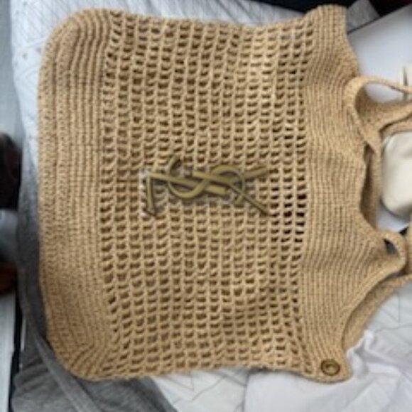 Yves Saint Laurent Icare in Raffia - Picture 5 of 16